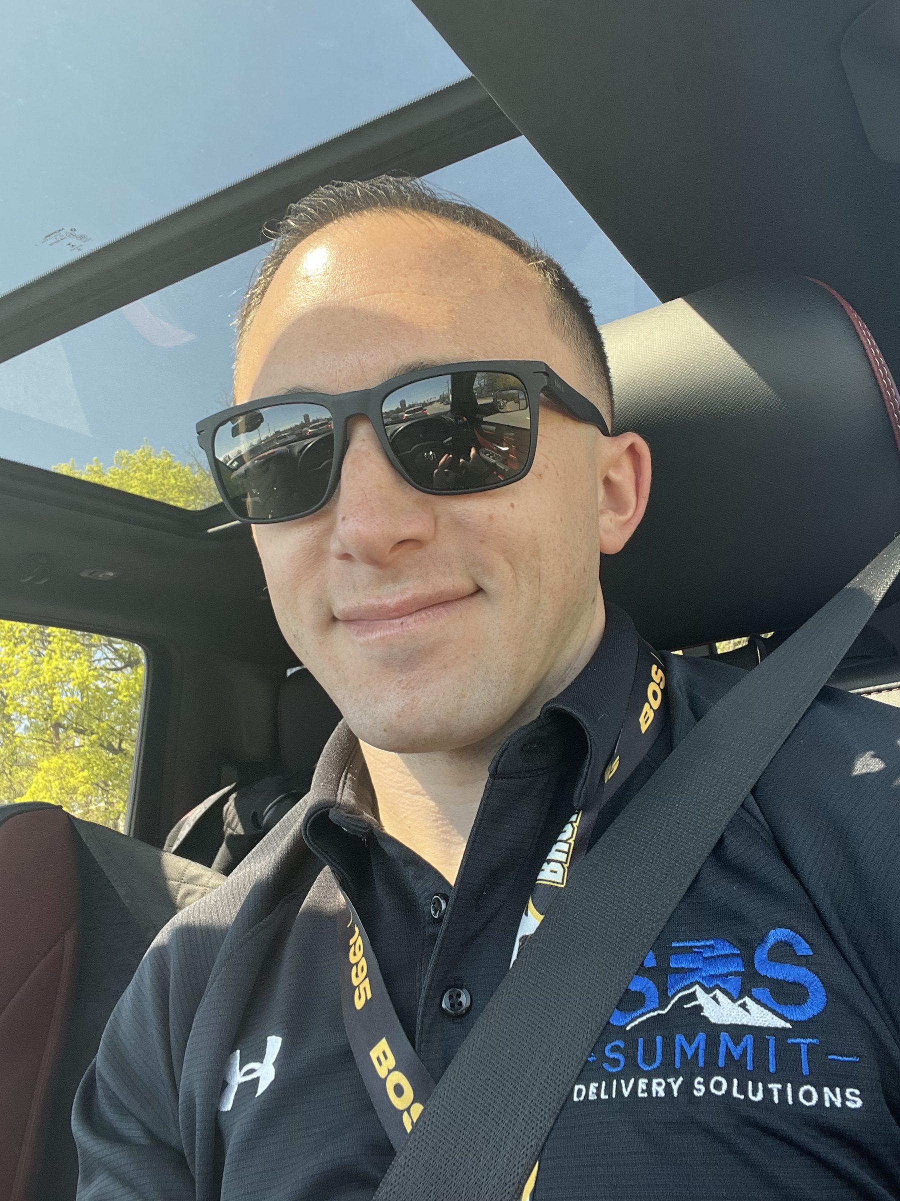 Adam in a Summit Delivery Solutions jacket