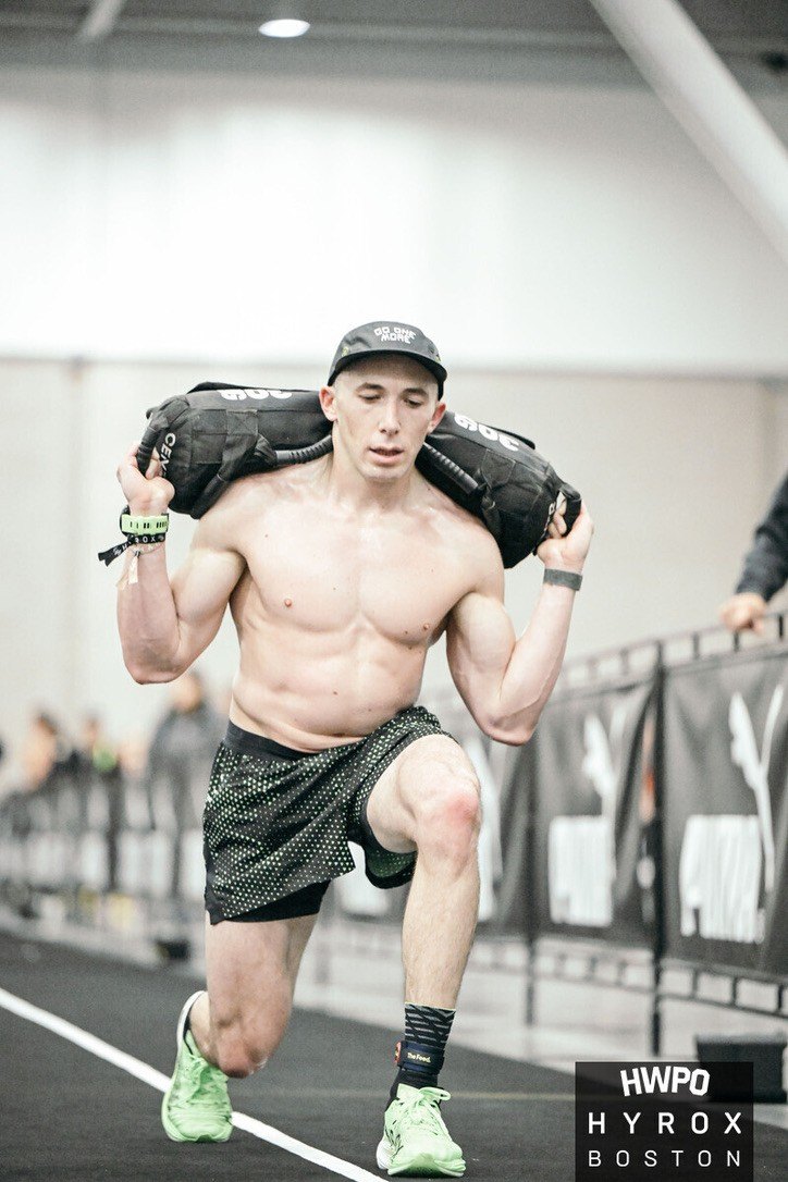 Sandbag lunges, Boston